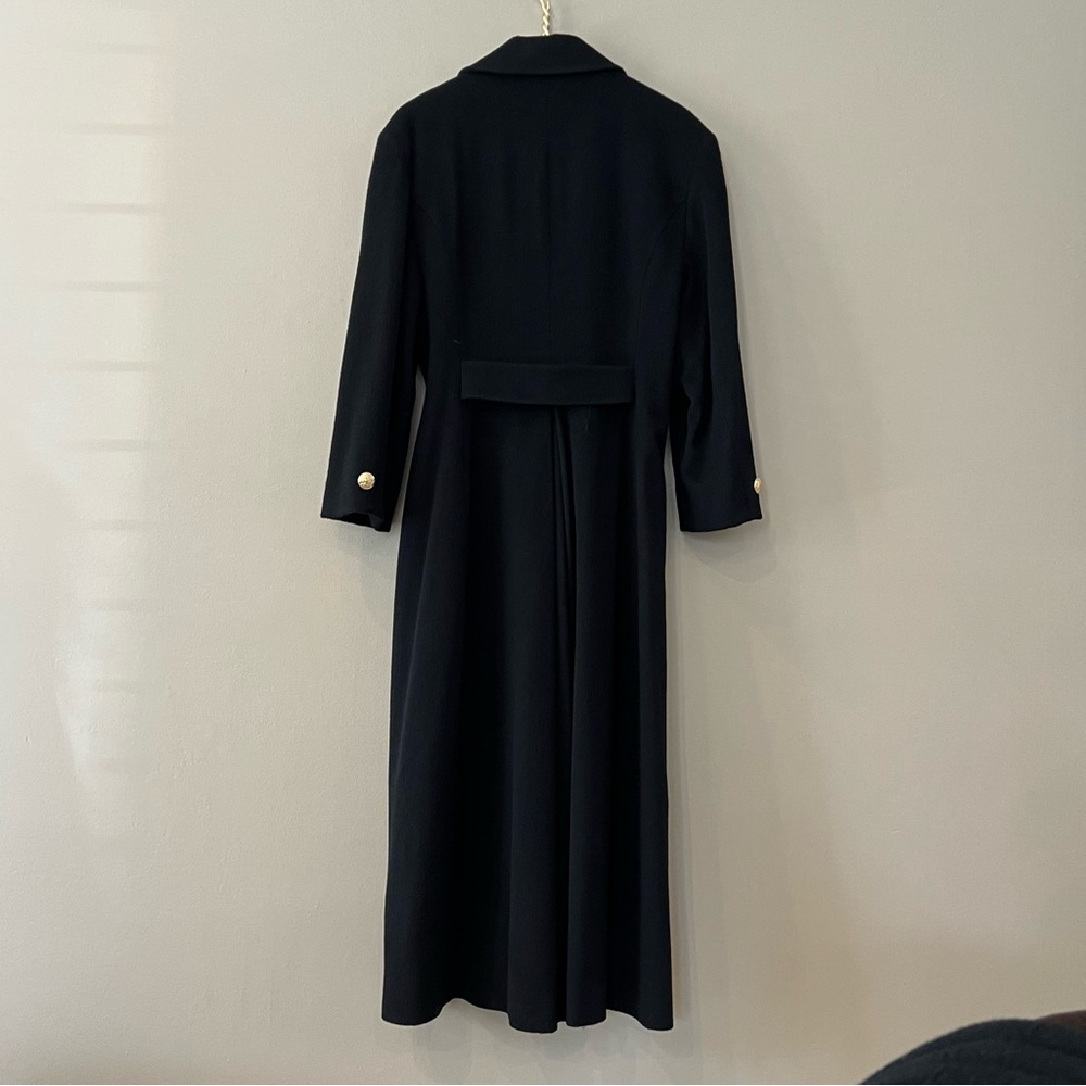 Perry Ellis Black Pea Coat - Picture 6 of 13